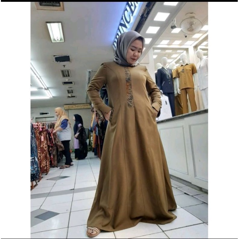 Seragam princessfa / gamis pns /gamis kerja