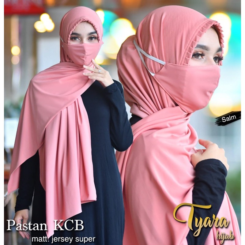 ORI BRAND TYARA PASHMINA INSTAN KCB RIMPIT BAHAN JERSEY-2