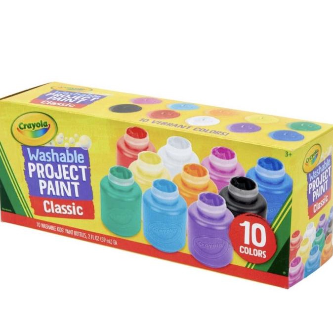 

Cat Seni Lukis Kanvas Anak Original Crayola Washable Kids Paint