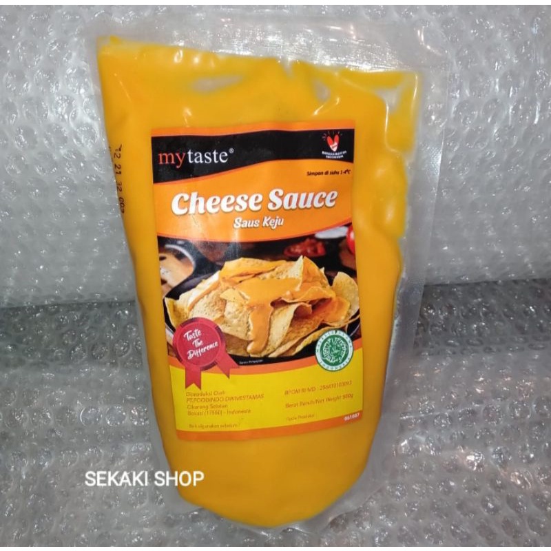 

My Taste Saus CHEESE KEJU 500 GR - SAOS MYTASTE