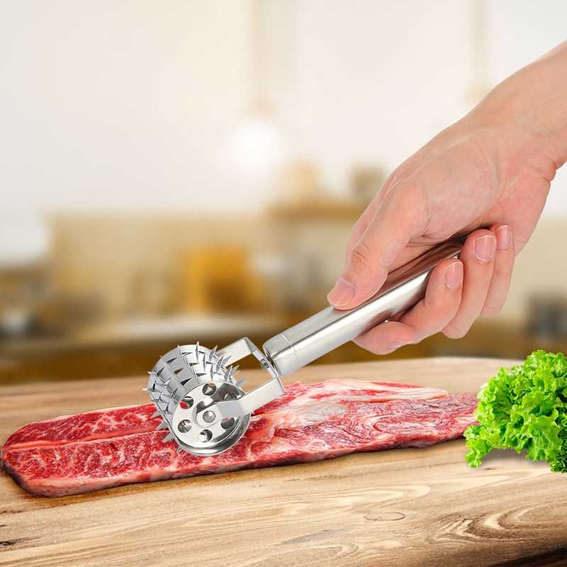 (BISA COD) RVOSTR Yangjiang Alat Penghalus Daging Steak Tenderizer Beef Hammer - SKP230