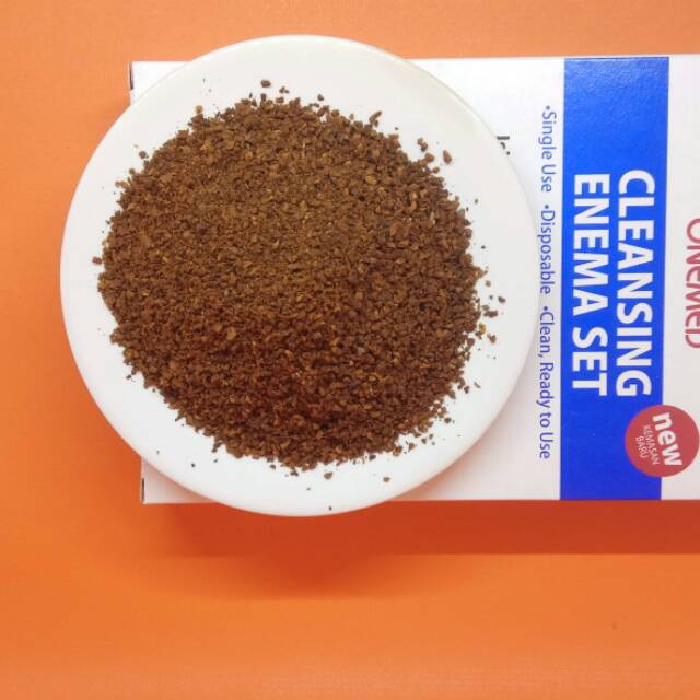 Paket Kopi enema Medium Roasting 250g + Enema Set Onemed untuk terapi enema kopi #enemakopi