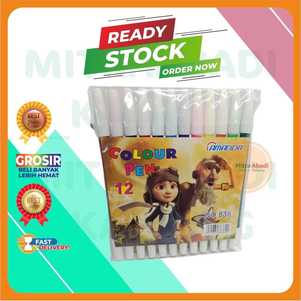 

SPIDOL 12 WARNA AMANDA