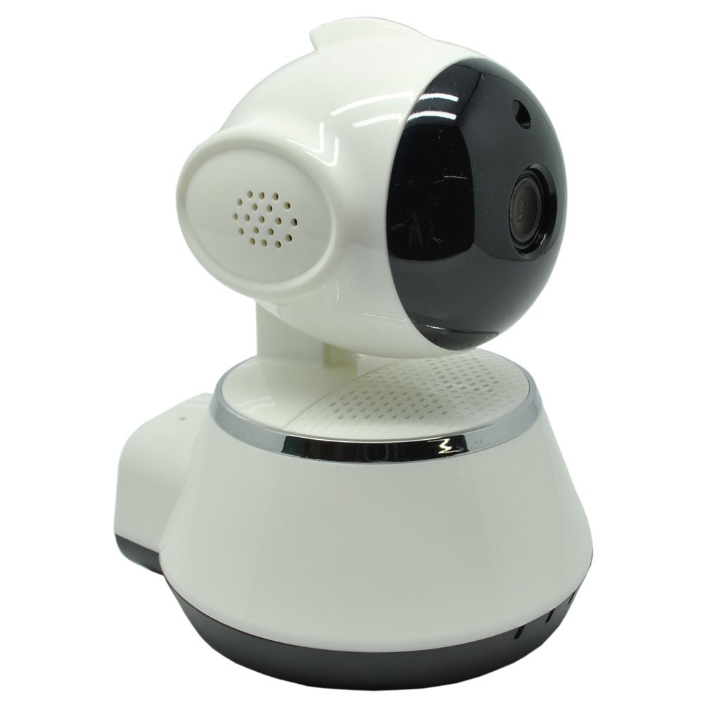 Wireless IP Camera CCTV 1/4 Inch CMOS 720P Night Vision - WD-V02 - EACC1GWH White