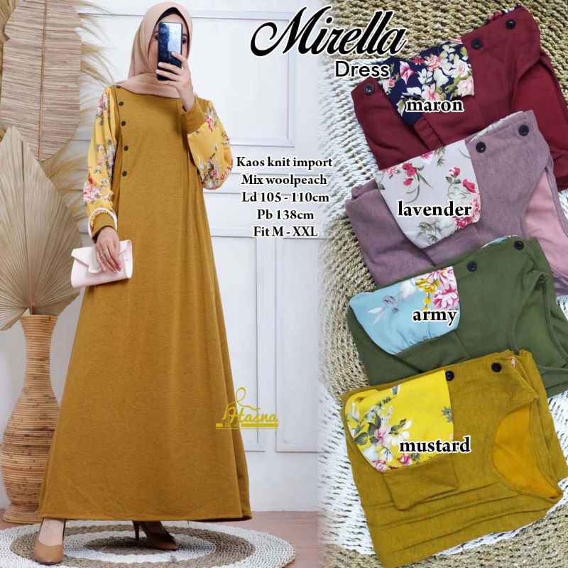 MIRELLA DRESS BY HASNA