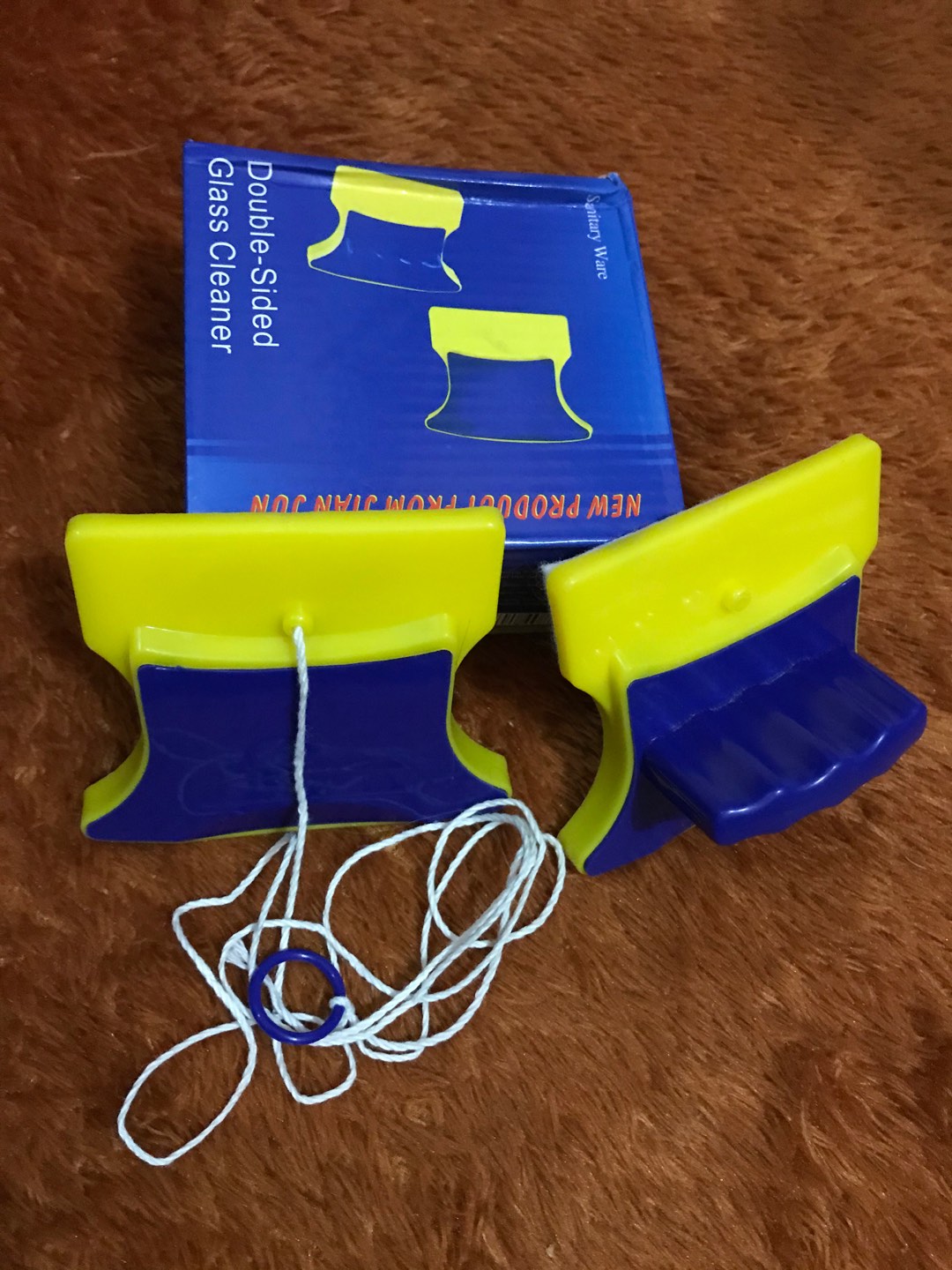 Pembersih Kaca Aquarium Magnet Double Sided Window Cleaner Pembersih Jendela Original