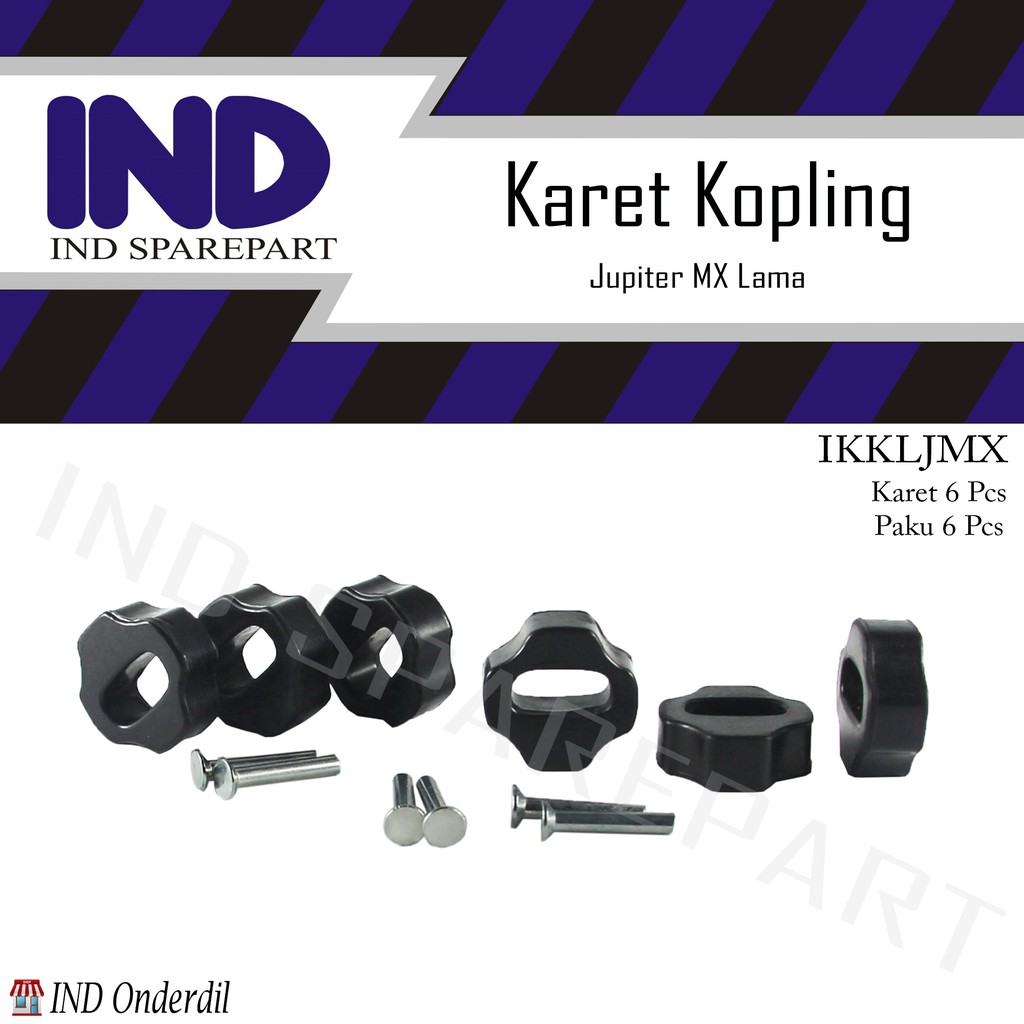 Karet Rumah/House Kopling/Paku Set Jupiter MX Lama/Old