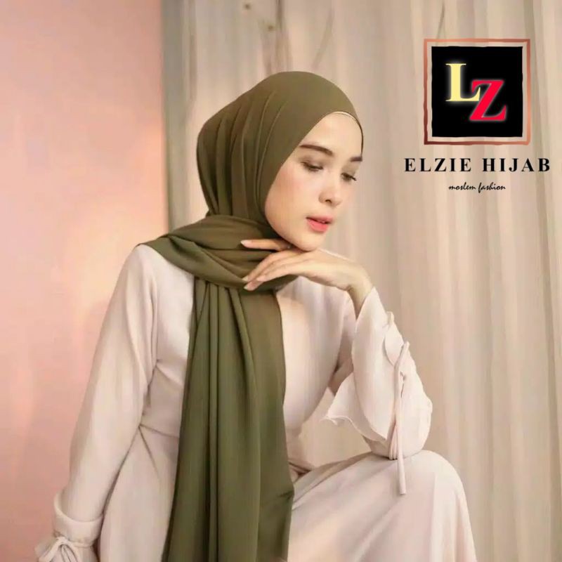 ELZIE HIJAB | HIJAB PASHMINA SABYAN | HIJAB DIAMOND 180 x 75 CM