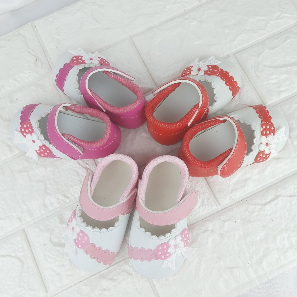 [TAMAN SEPATUKU] SEPATU TRENDY MURAH BAYI PREWALKER ANAK PEREMPUAN 0-12 BULAN PITA PINGGIR ATAU TENGAH APX01