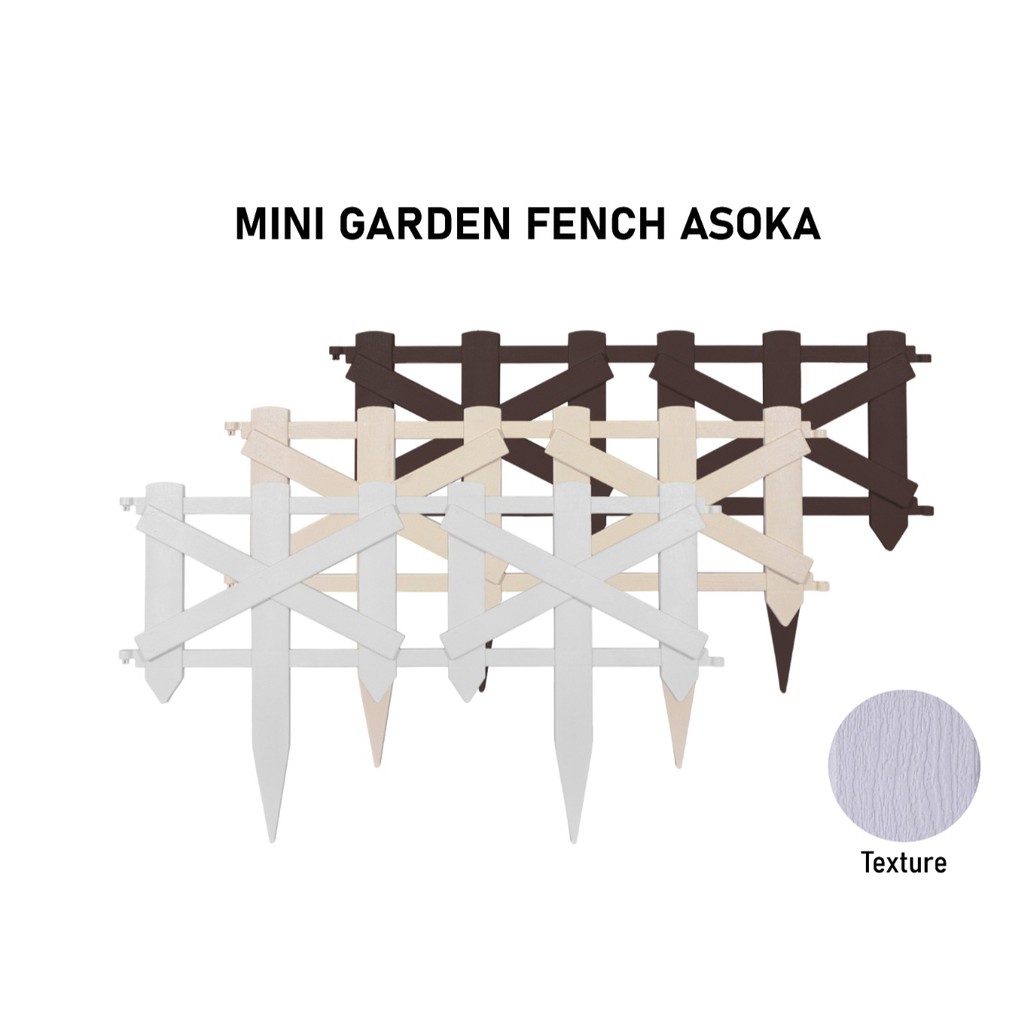 Pagar Dekorasi Taman Mini Garden Plastik minigarden indonesia