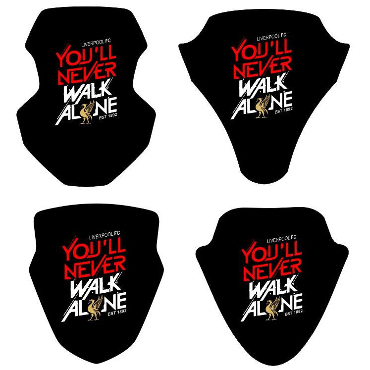 Cutting Stiker Visor Liverpool YNWA Bisa Untuk motor PCX NMAX LEXI XMAX ADV150 - ADV160