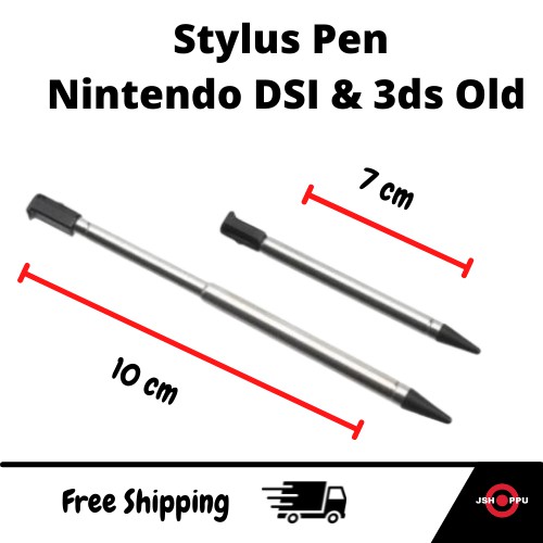 Stylus Pen Nintendo 3DS Old DSI Touchscreen Pendek