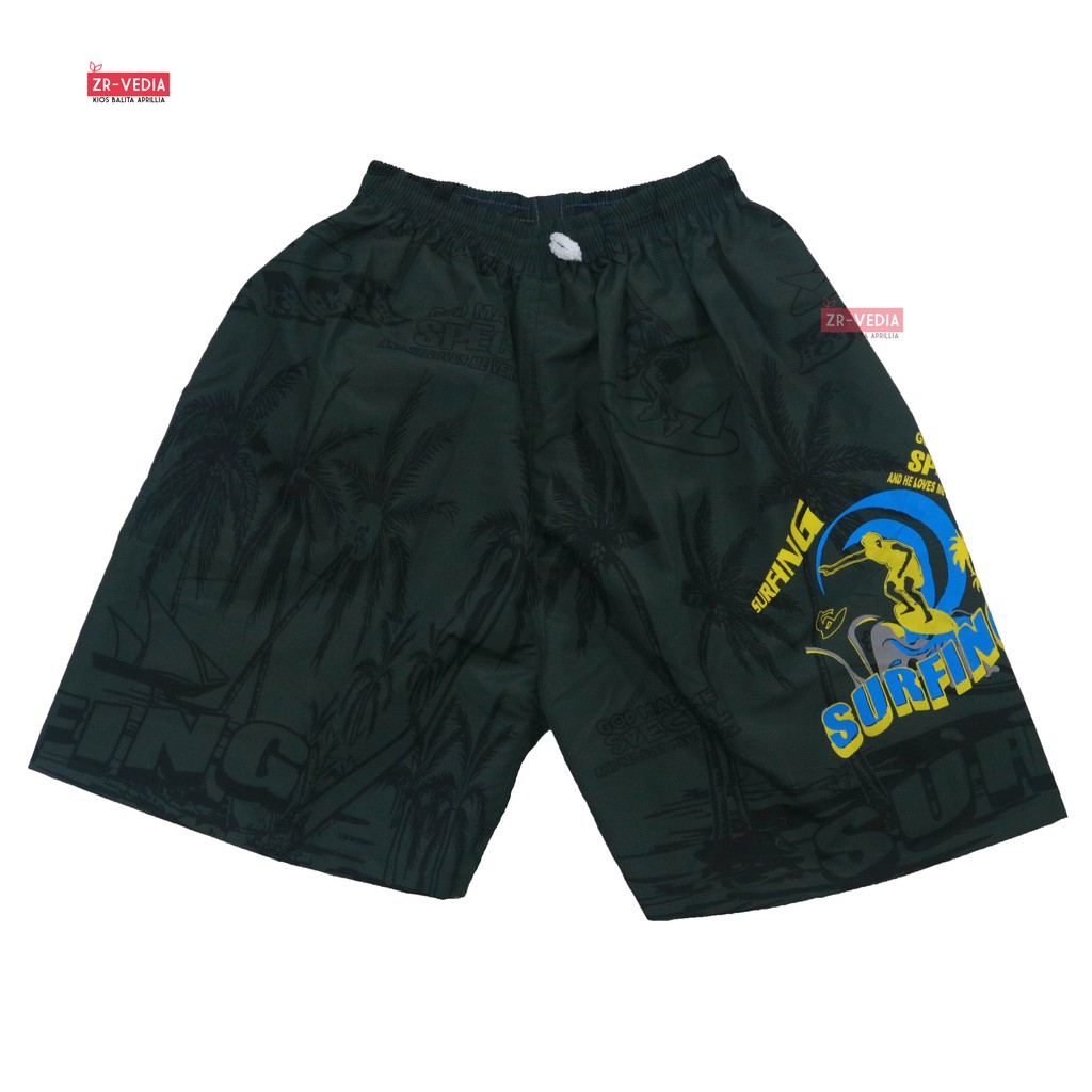 Celana Pantai Surfing Pria fit to XXL / 2 Size - Pants Surfing Hawai Santai Olahraga Boxer Pria