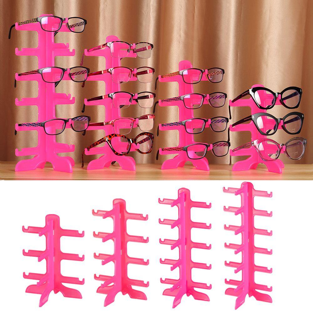 Wonder Eyeglasses Display Stand Colorful Home Organizer Rak Penyimpanan Kacamata Plastik