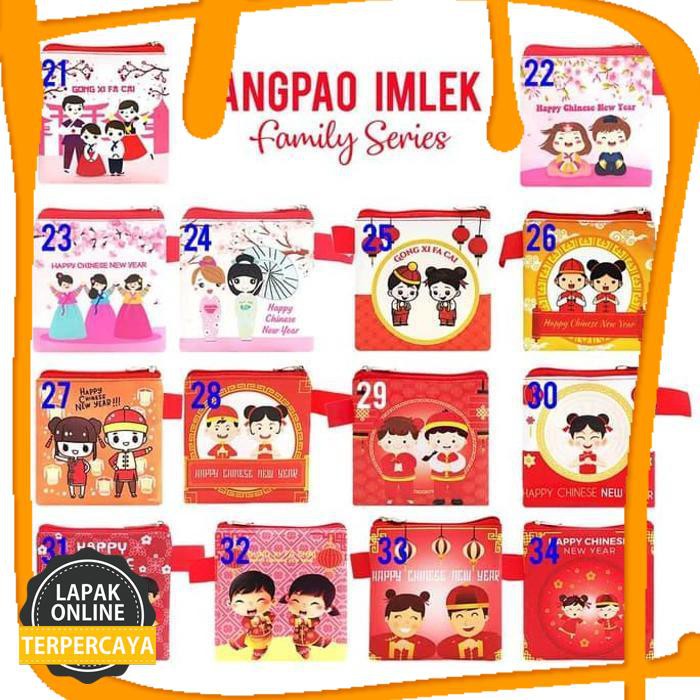 

Terbaru Dompet Angpao Imlek Family Series Pouch Tahun Baru Cina Sincia Hongpao - Merah Produk