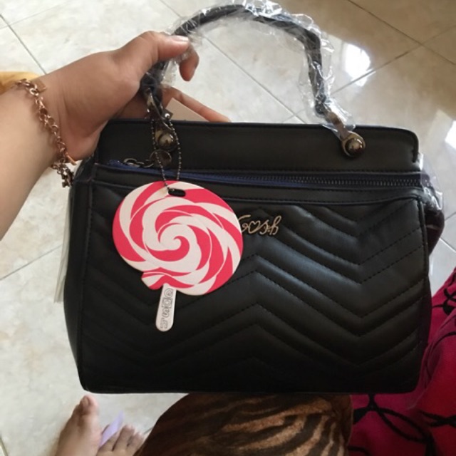 Tas gosh flower black