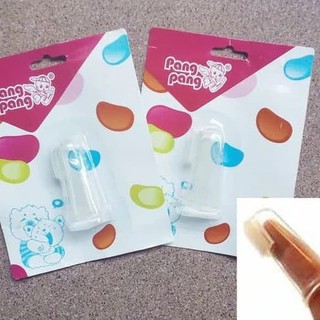 Sikat Lidah Gusi Bayi Baby Silicone Finger Toothbrush