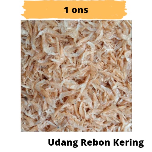 

UDANG REBON KERING 1 ONS KUALITAS SUPER