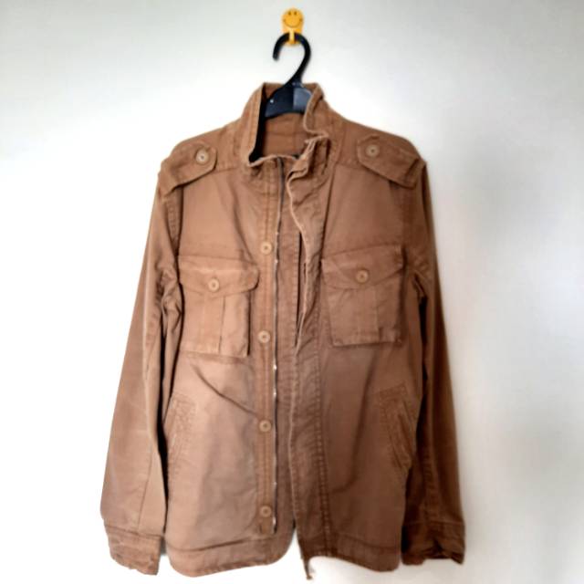 Jaket Zara Jeans Brown