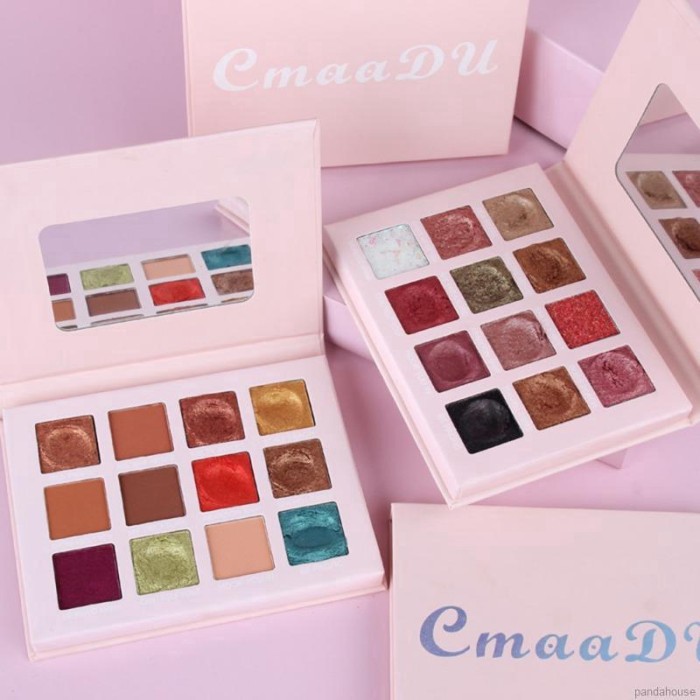 ORI CMAADU Eyeshadow 12 WARNA Eyeshadow Shimmer Palet Eyeshadow