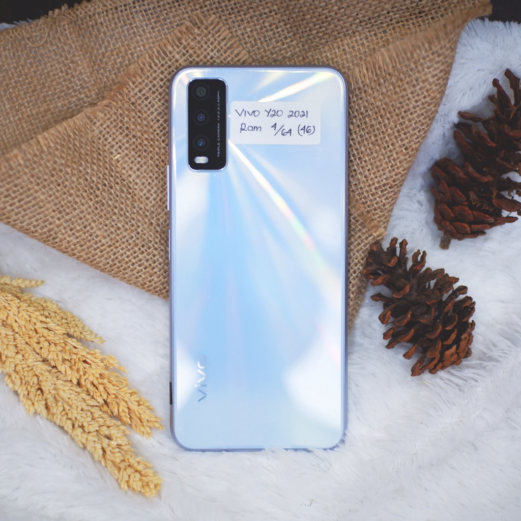 Vivo Y20 (4G) Ram 3/64 4/64 Fullset - Hp Bekas Second