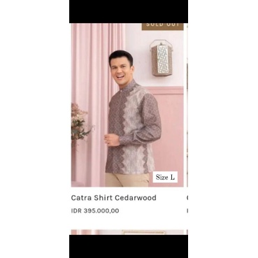Catra Shirt Cedarwood WK Wearing Klamby