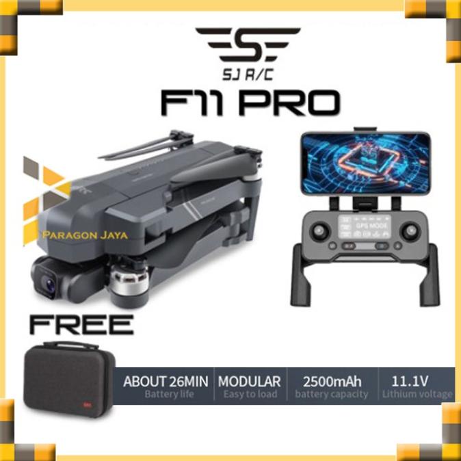 SJRC F11 4K Pro PTZ GPS 5G 2 Axis EIS Gimbal Camera Drone +TAS B12 DJI