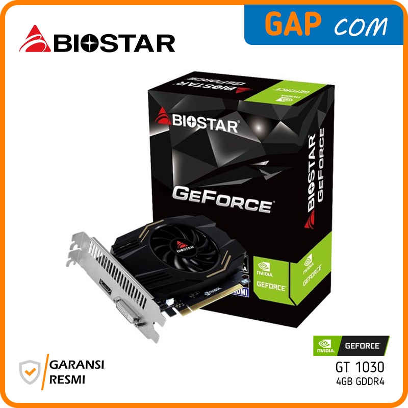 VGA Biostar nVidia GeForce GT 1030 4GB GDDR4 - VGA GT1030
