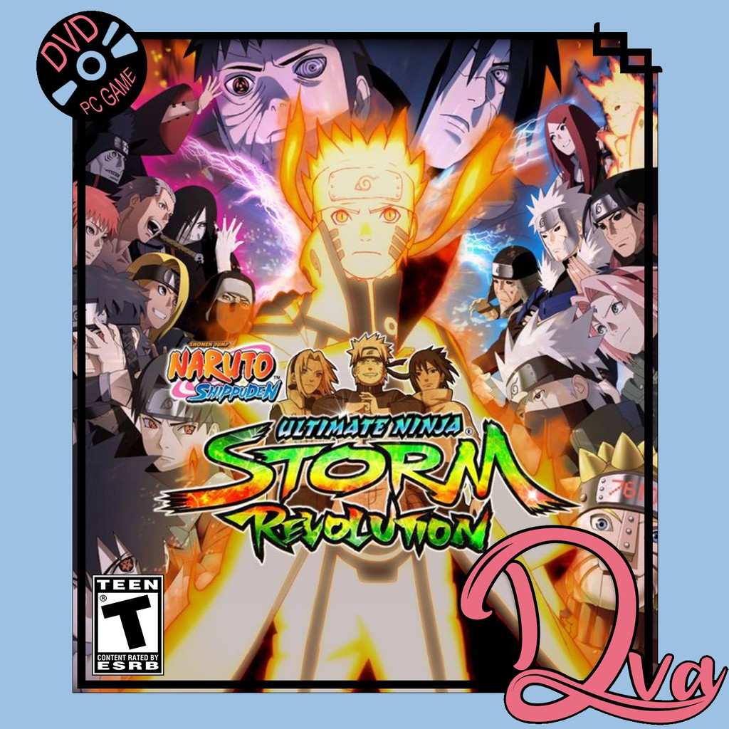 Naruto Shippuden Ultimate Ninja Storm Revolution - PC GAME CD DVD USB