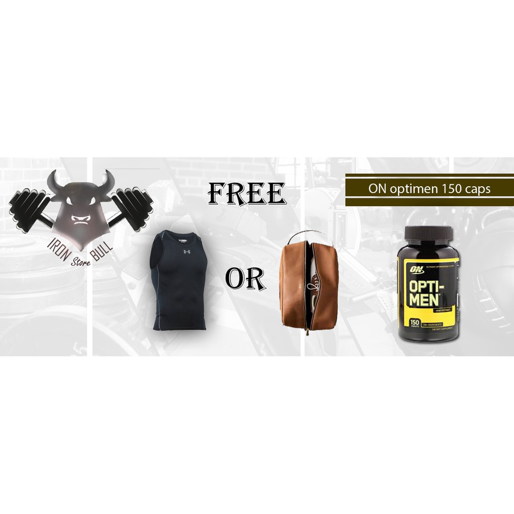 ON Optimen 150 Capsule Original USA 150 Caps / GOJEK GRAB