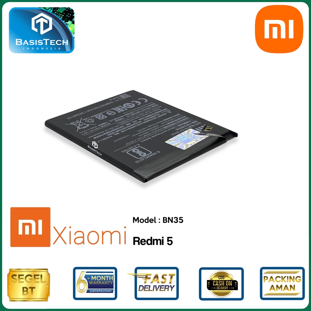 BATERAI XIAOMI REDMI 5 - BN35 - ORI99