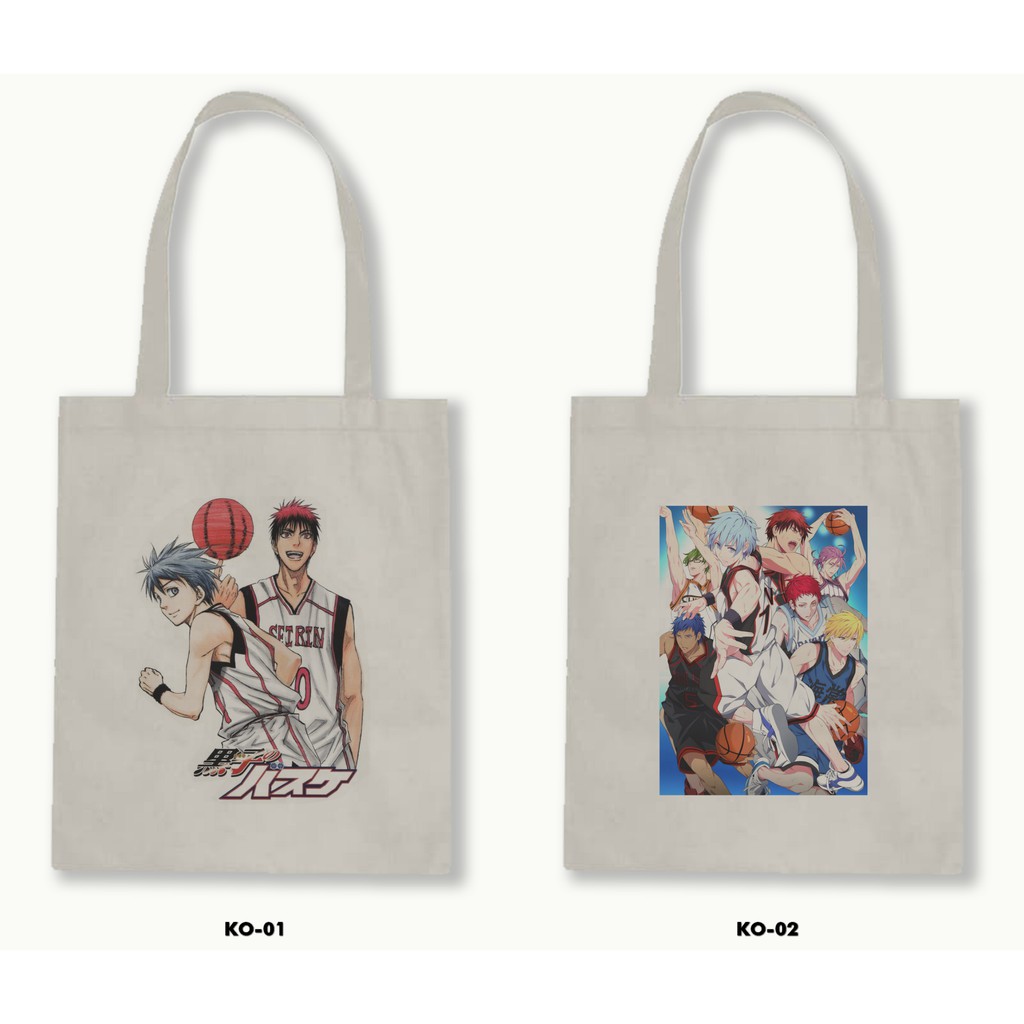 TOTE BAG BLACU - KUROKO'S BASKETBALL / KUROKO NO BASUKE /ANIME-MANGA