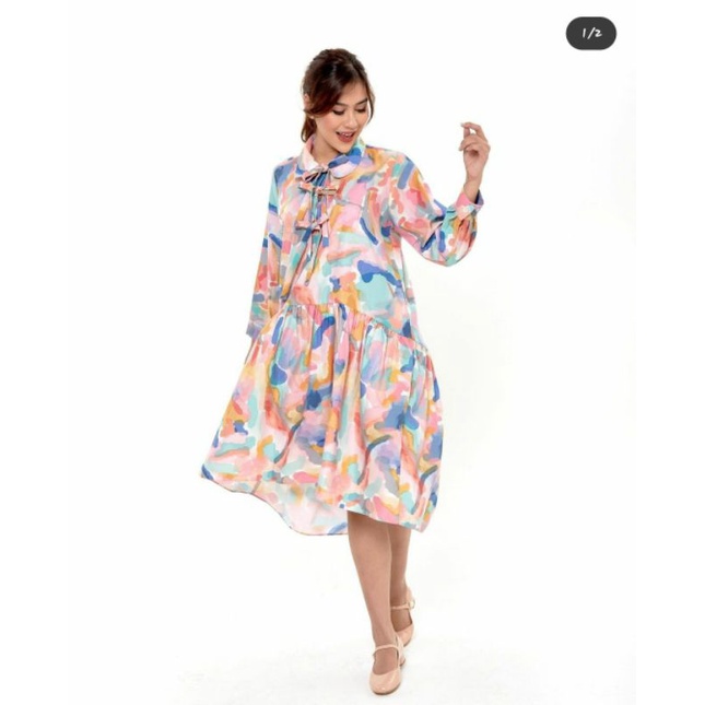 oceana dress pink nadjani