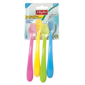 Playtex Mealtime Infant Spoon 4 Count Energizer Personal Care 05912 