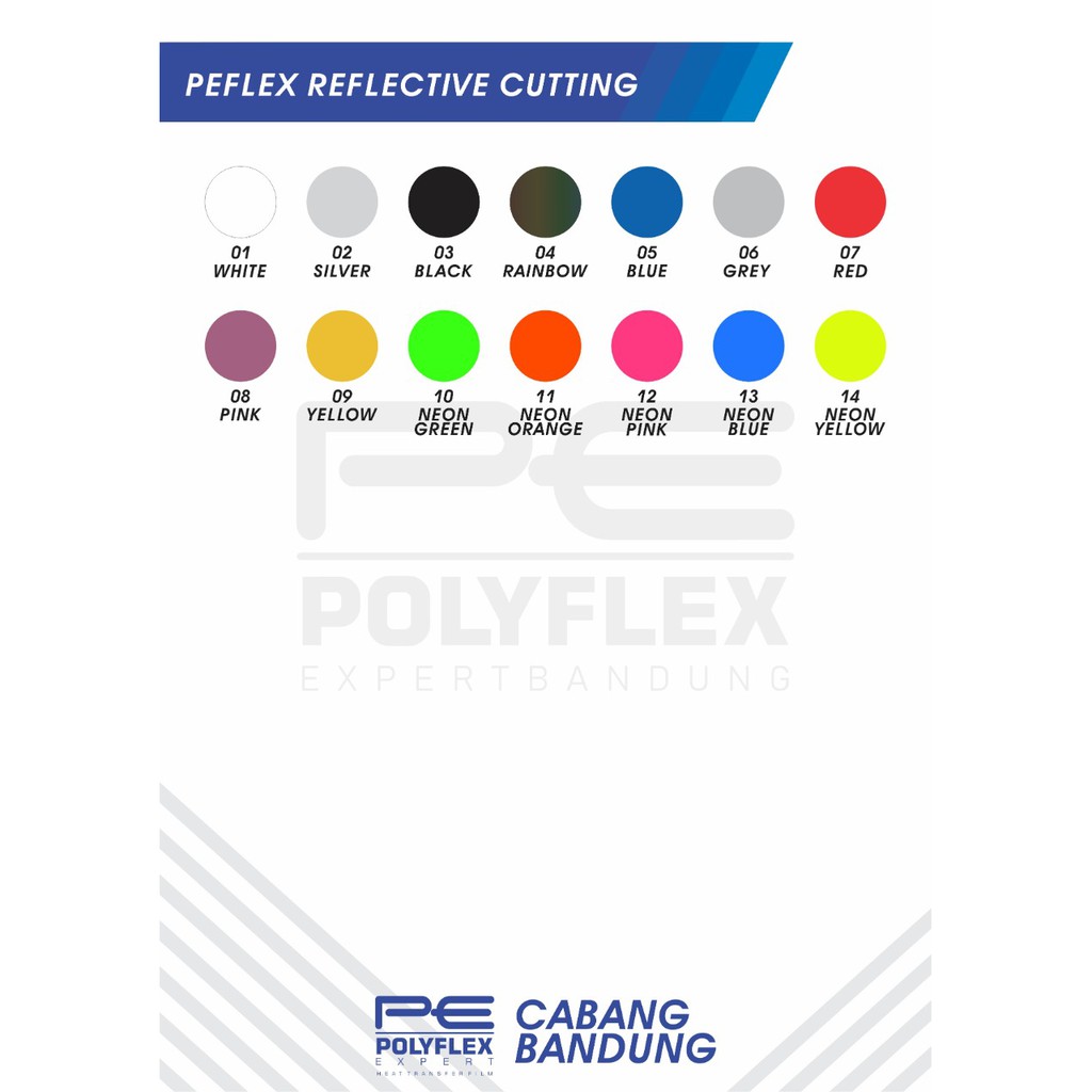 Jual POLYFLEX REFLECTIVE KOREA ( METERAN ) | Shopee Indonesia
