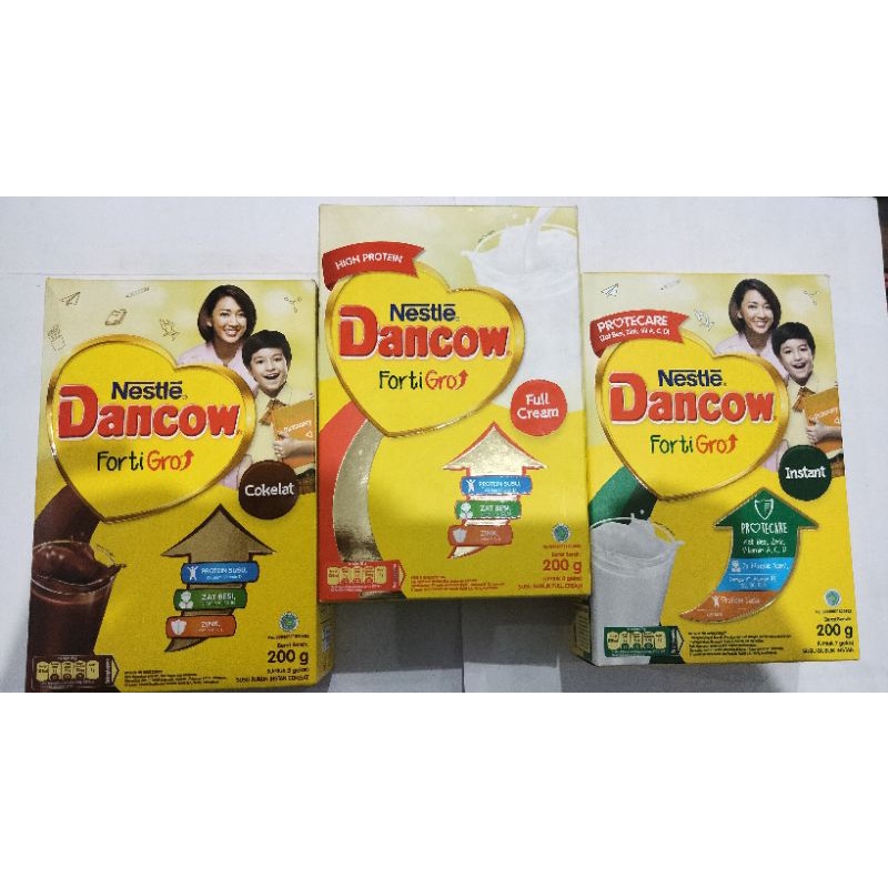 

Dancow fortiGro rasa Cokelat,Full cream,Instant 200gr & 800gr