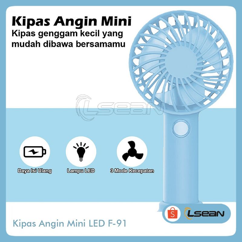 KIPAS ANGIN MINI GENGGAM Cute / Kipas PORTABLE / Mini Fan