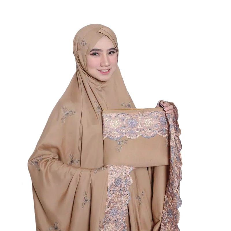 Mukena Donita#mukena dewasa#mukena Bordir ori