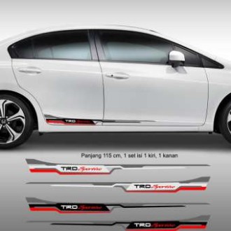 sticker cutting mobil toyota yaris avanza xenia calya sigra agya ayla lis trd sportivo