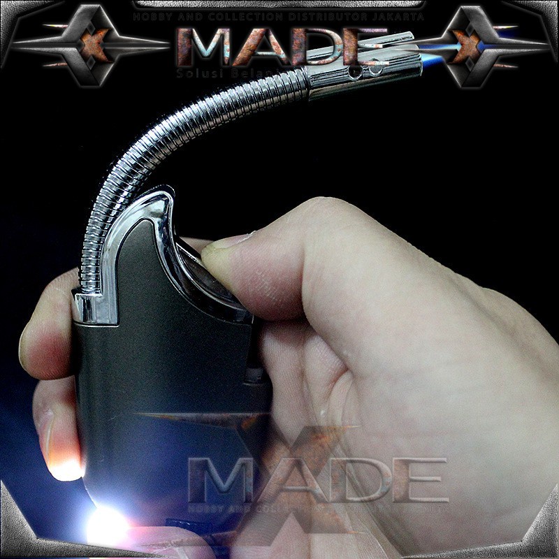 Korek Api Torch Jet Telescopic Gas Butane - Firetric Mancis