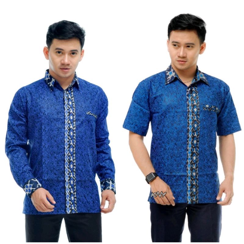 Kemeja Batik Lengan Panjang 021 Risna Batik Hrb026 Hem Batik Murah