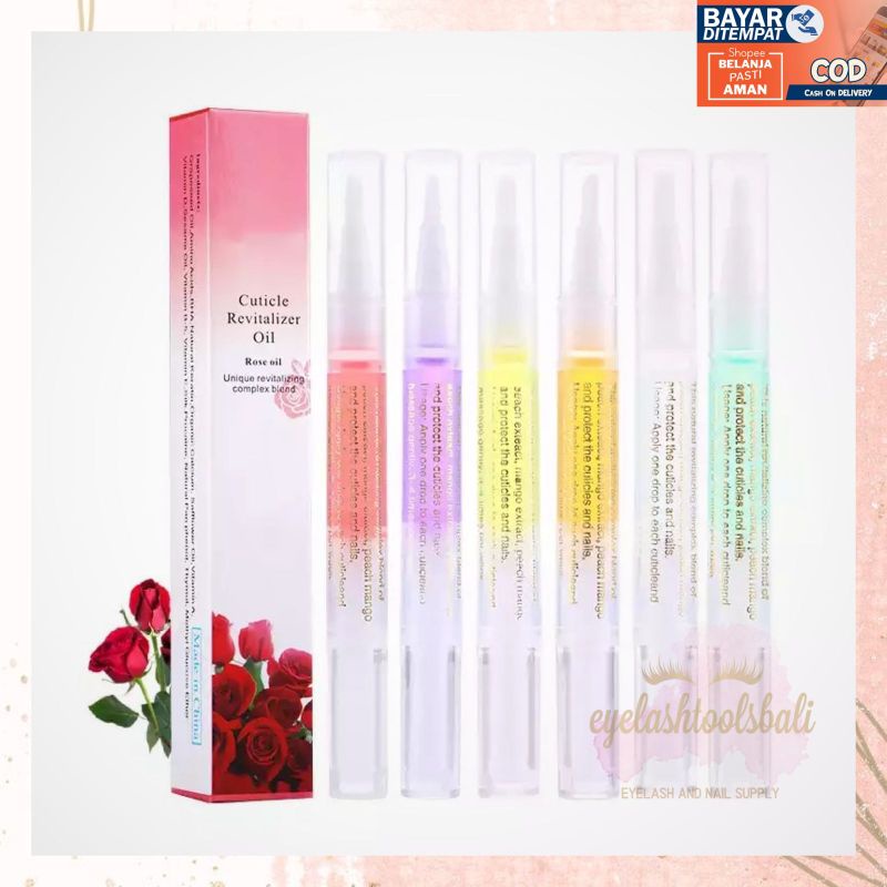 CUTICLE OIL PEN VITAMIN CUTICLE MINYAL KUTIKULA VITAMIN KUKU NAIL ART NAIL GEL