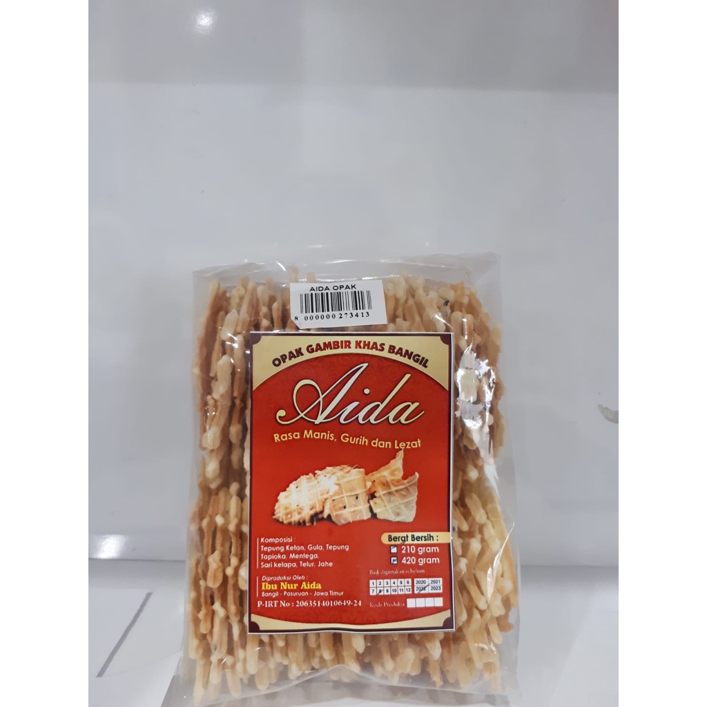 

OPAK GAMBIR AIDA