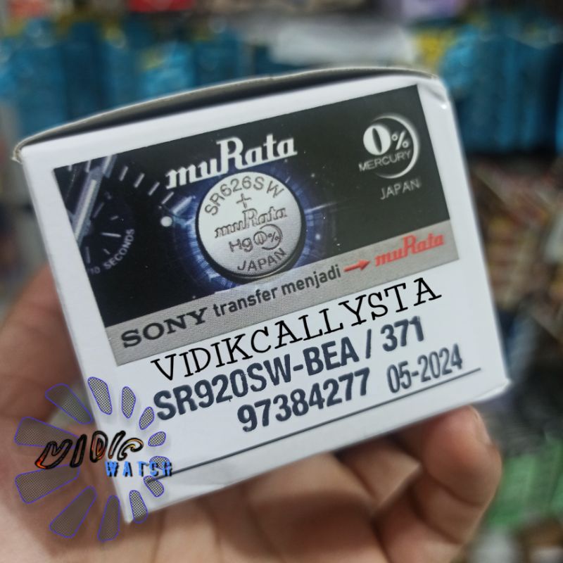 BATRE SONY MURATA L1154F LR44 LR-44 LR 44 A76 AG13 BATRE BATREI BATERAI JAM TANGAN