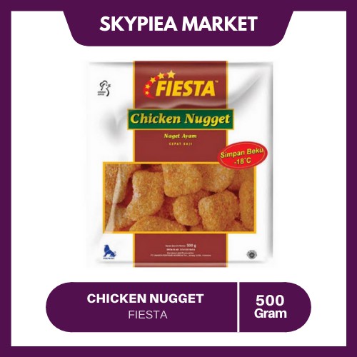 

Fiesta Chicken Nugget 500 Gram - SKYPIEA MARKET