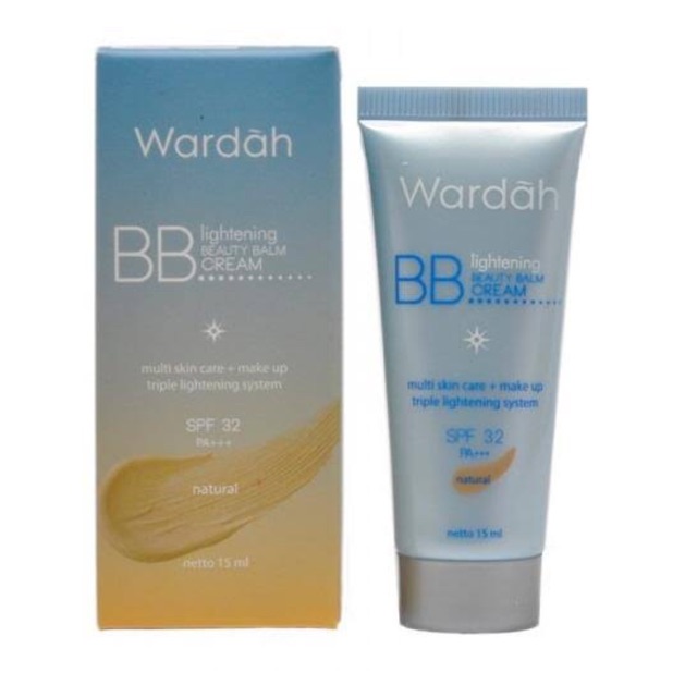 15 &amp; 30 ml wardah lightening bb cream wardah natural - wardah BB cream lightening