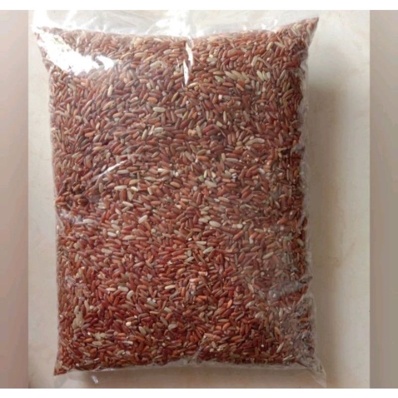 

Beras merah organik kualitas terbaik 1 kg