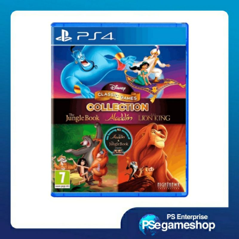 PS4 Disney Classic Games Collection: The Jungle Book, Aladdin and the Lion King (R2/English)