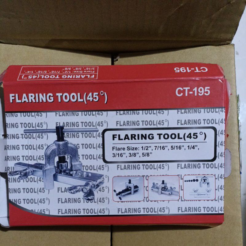 Ready Flaring single Ct195 Flaring tools 45