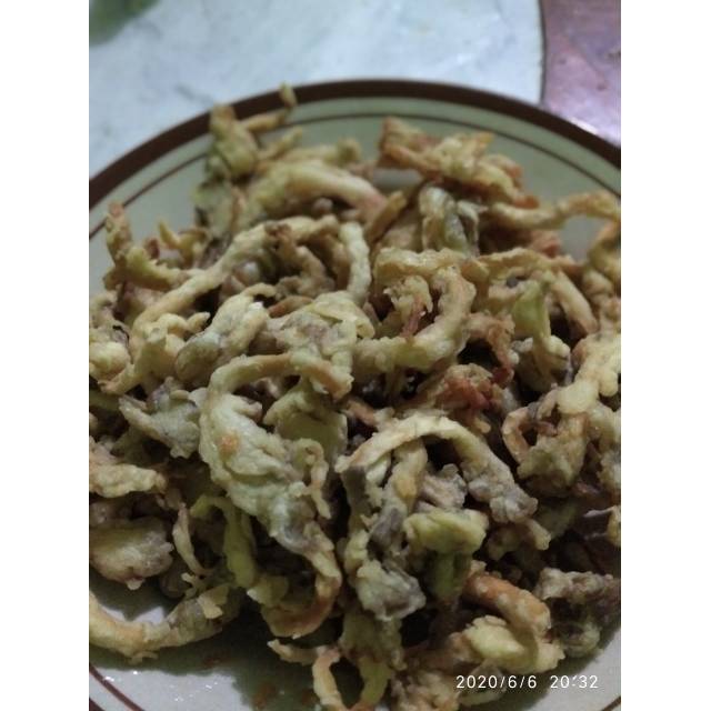 

Jamur cerispy /ukuran 50 gr